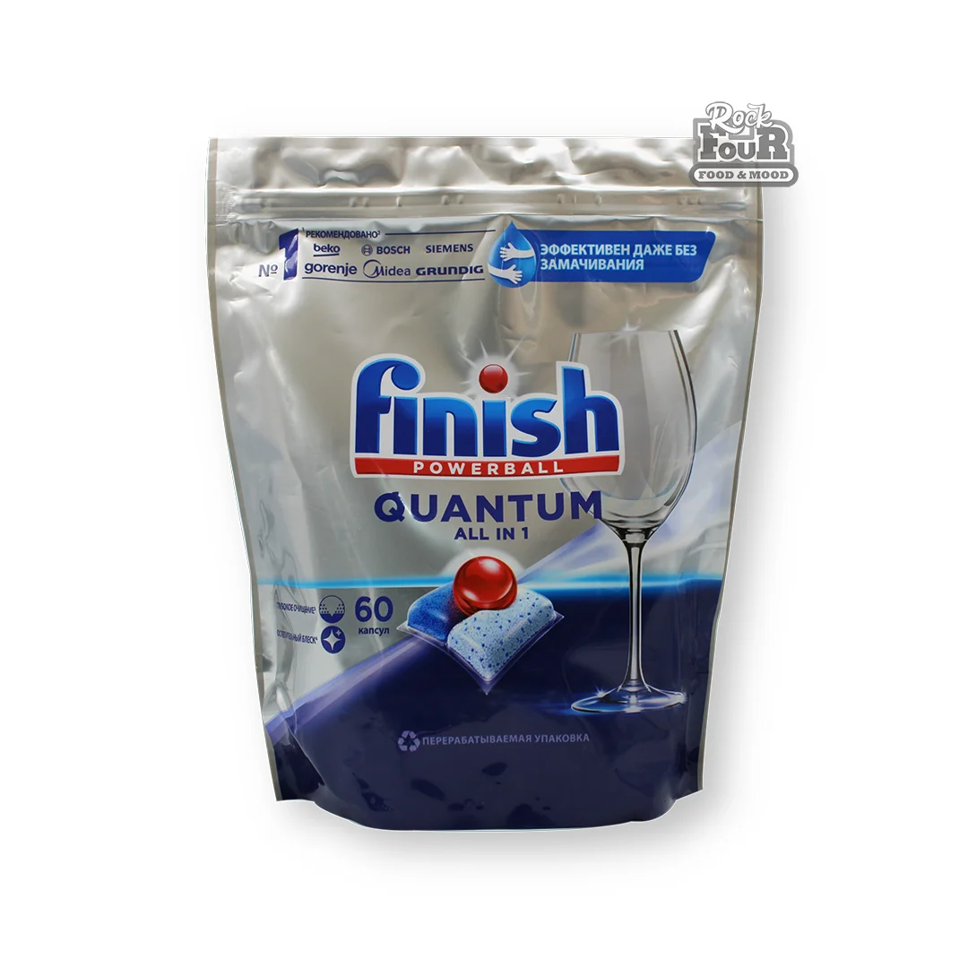 Tablets for dishwashers "Finish" 60pcs 624g